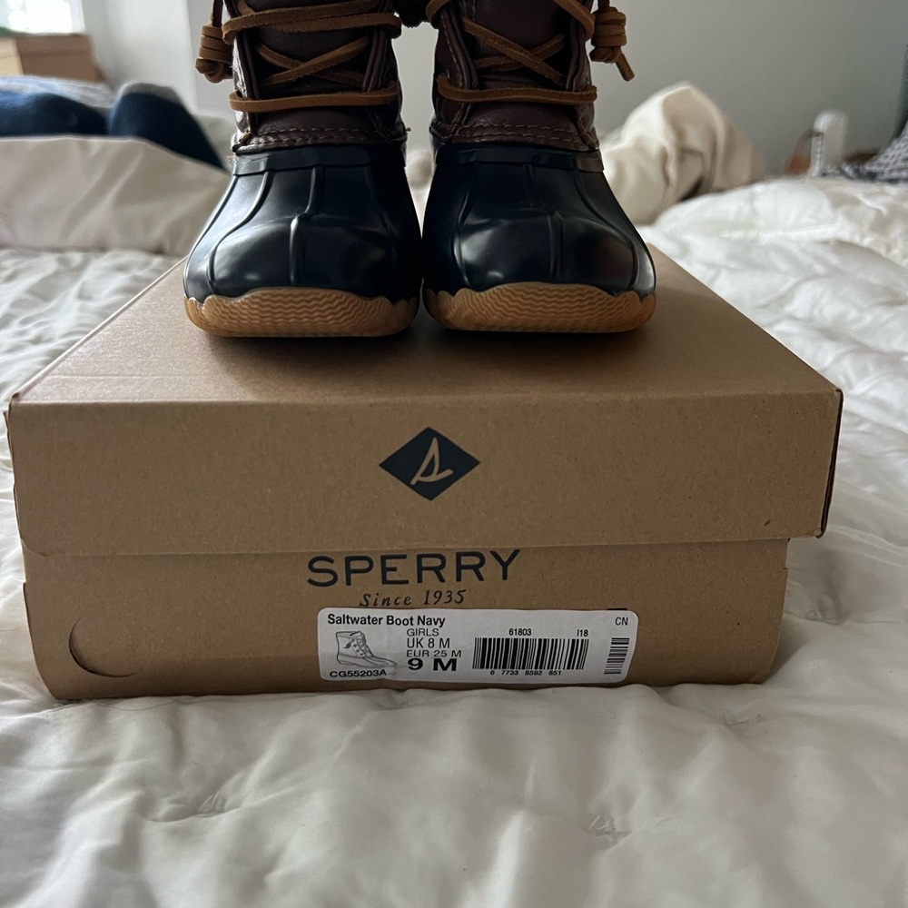 Sperry Saltwater Boot - Navy